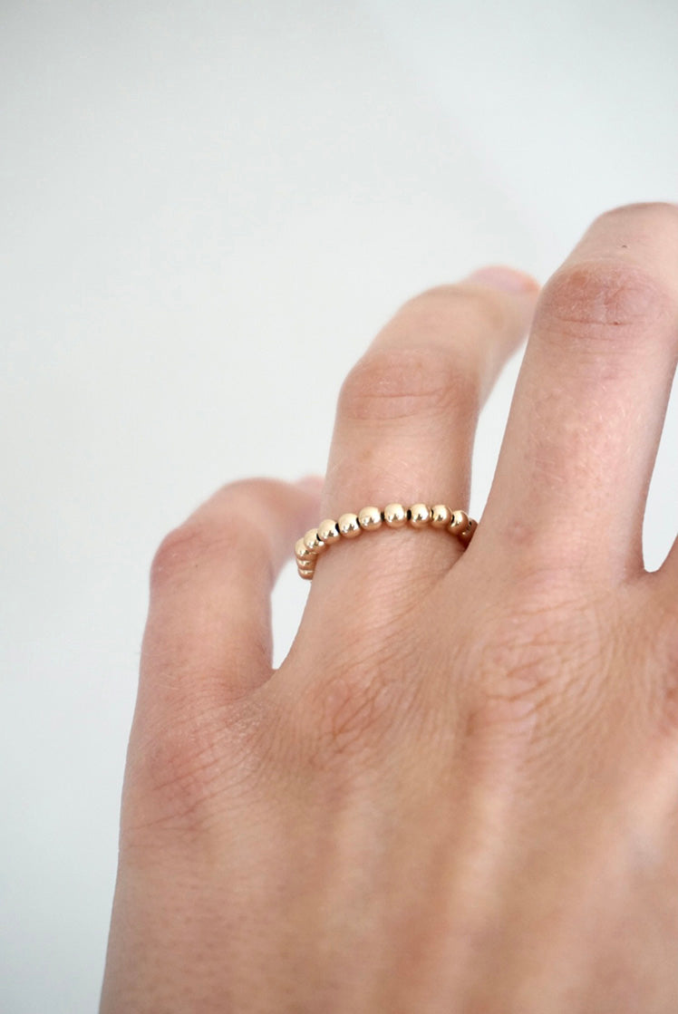 Gold BUBBLES ring – SAN SAN