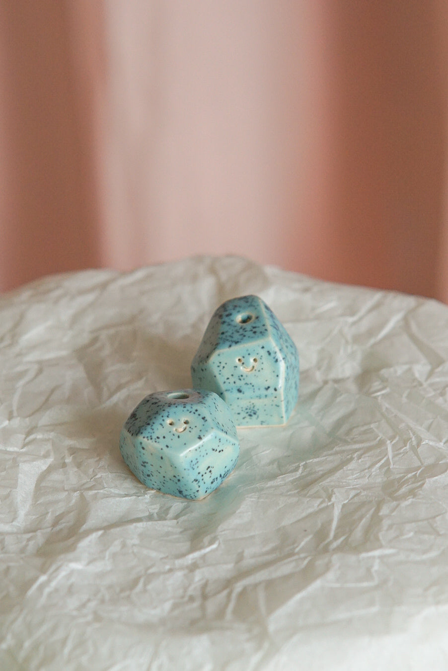 Lumi Räucherstäbchenhalter - blue freckles