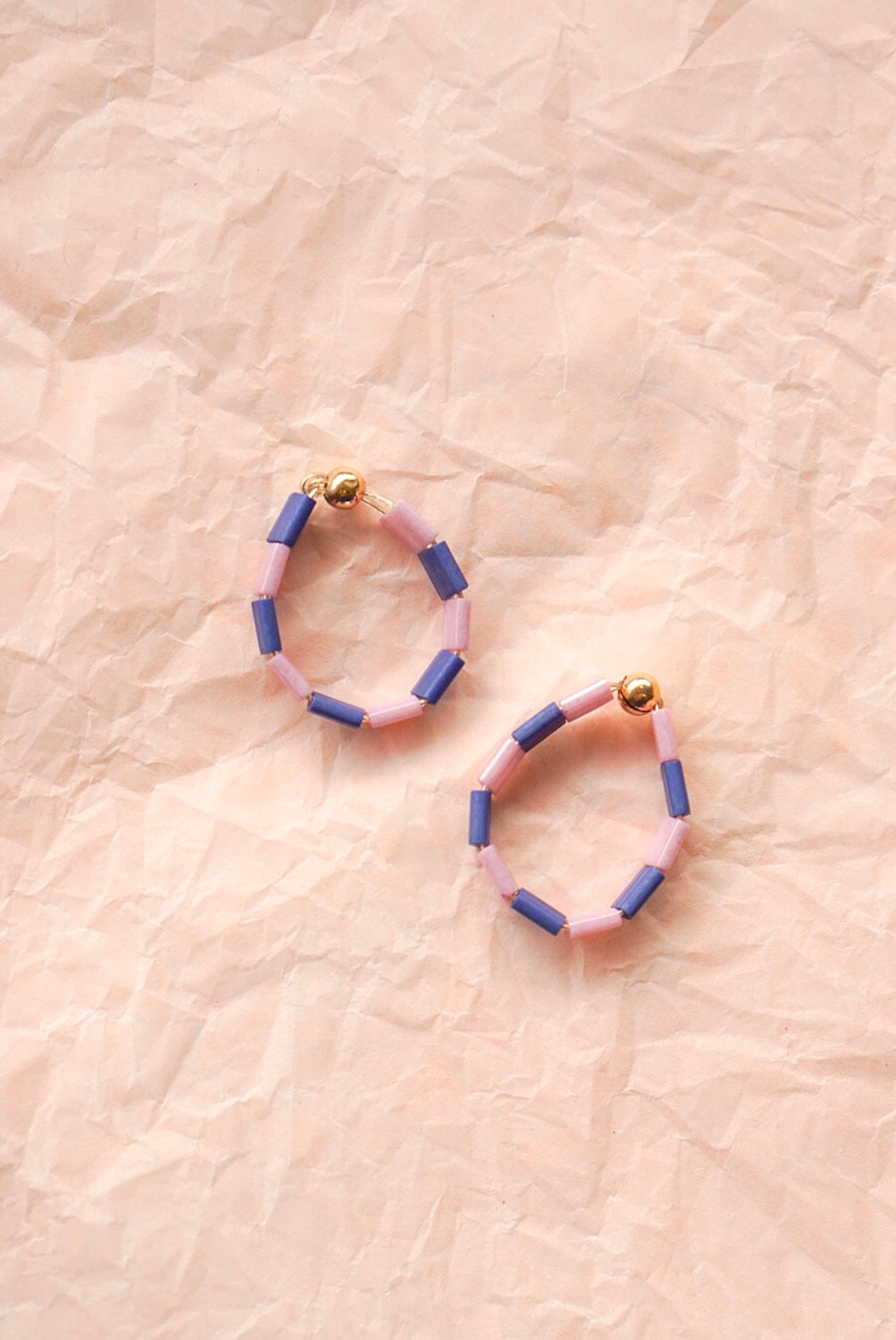 Domino rings - blueberry - remaining stock