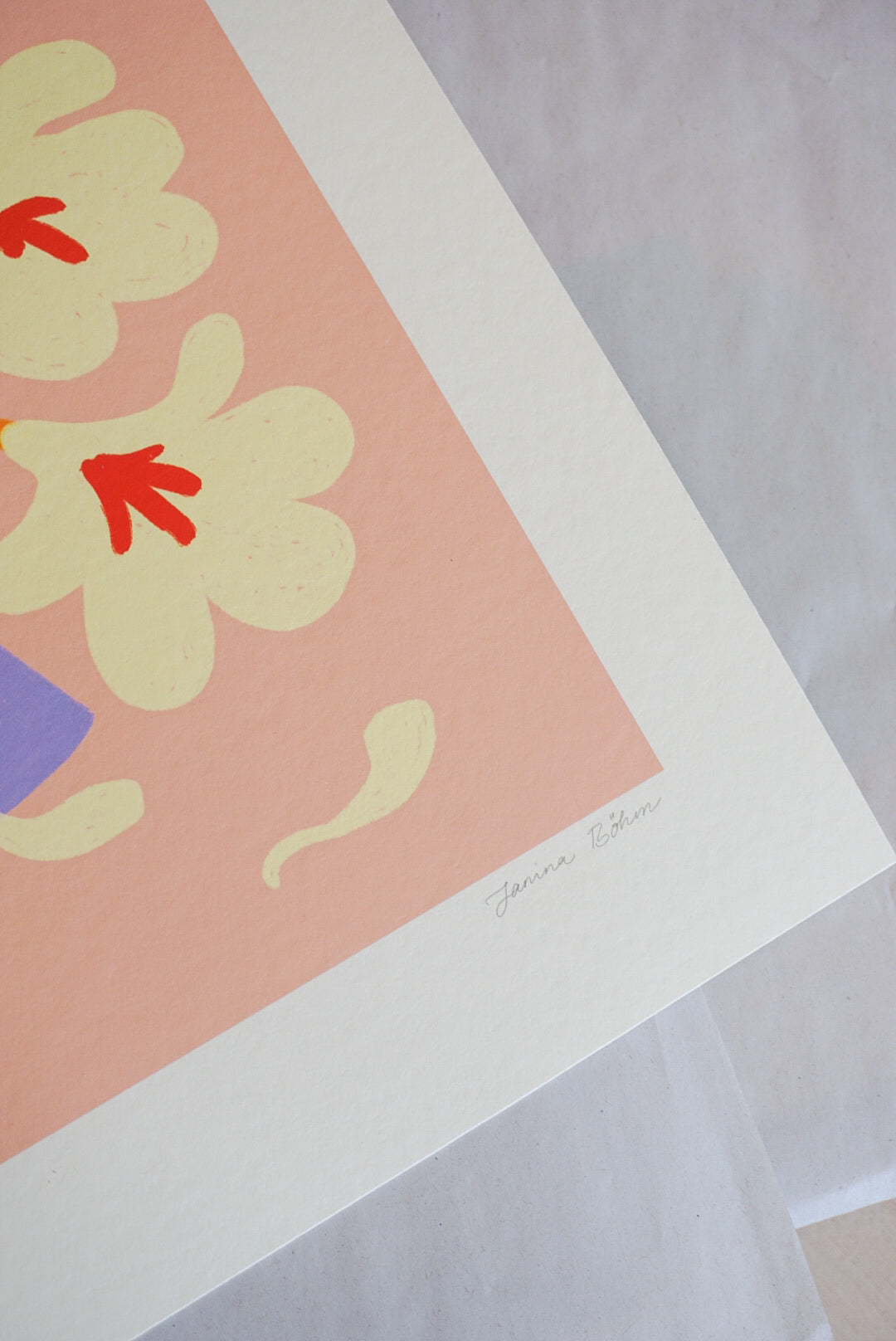 Vanilla Tulips - Art Print