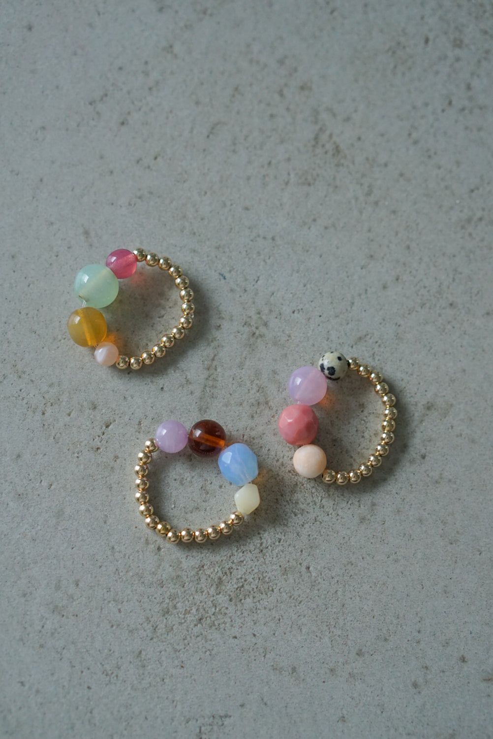 Soft BOULE Ring - pink & pink