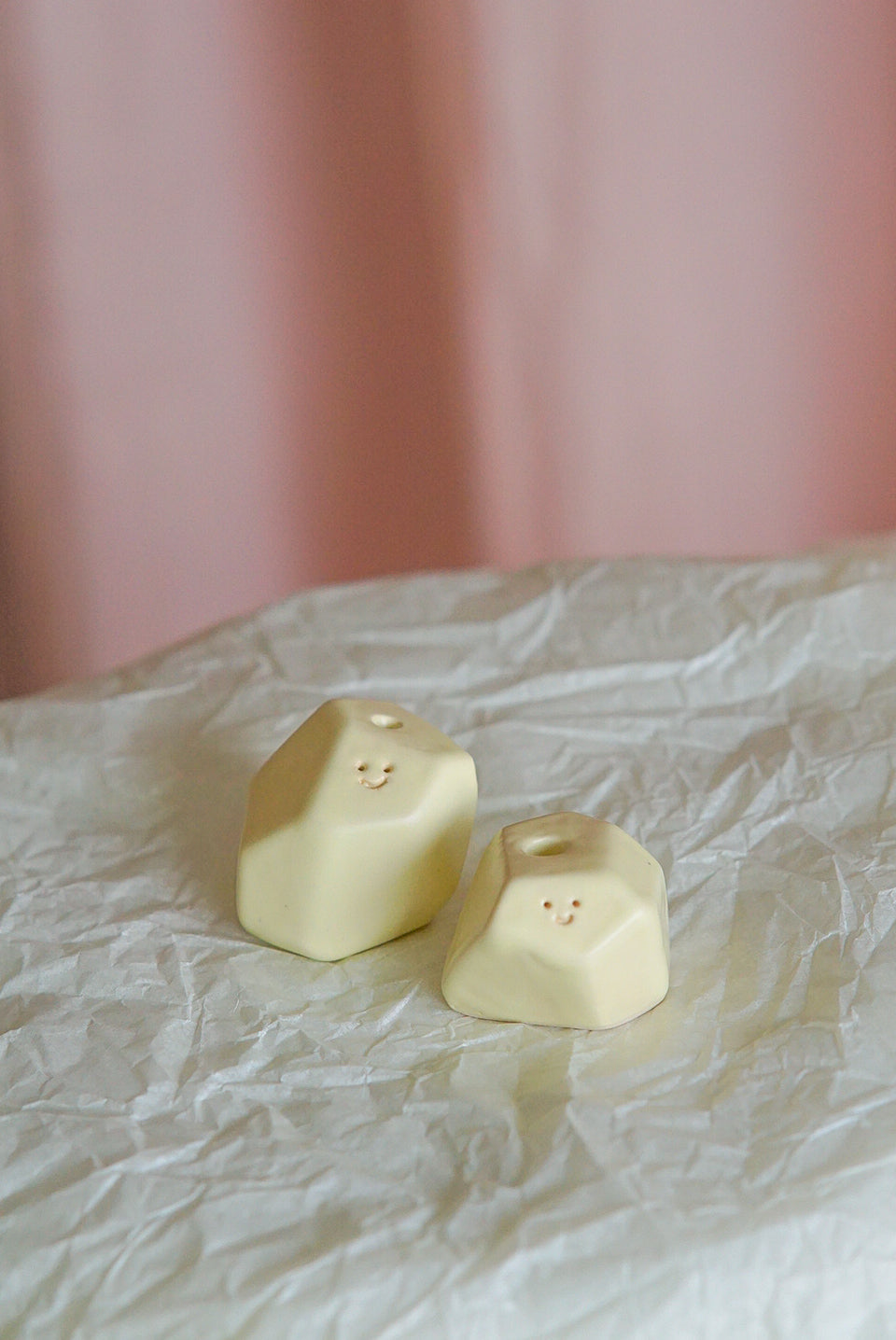 Lumi Räucherstäbchenhalter - butter yellow