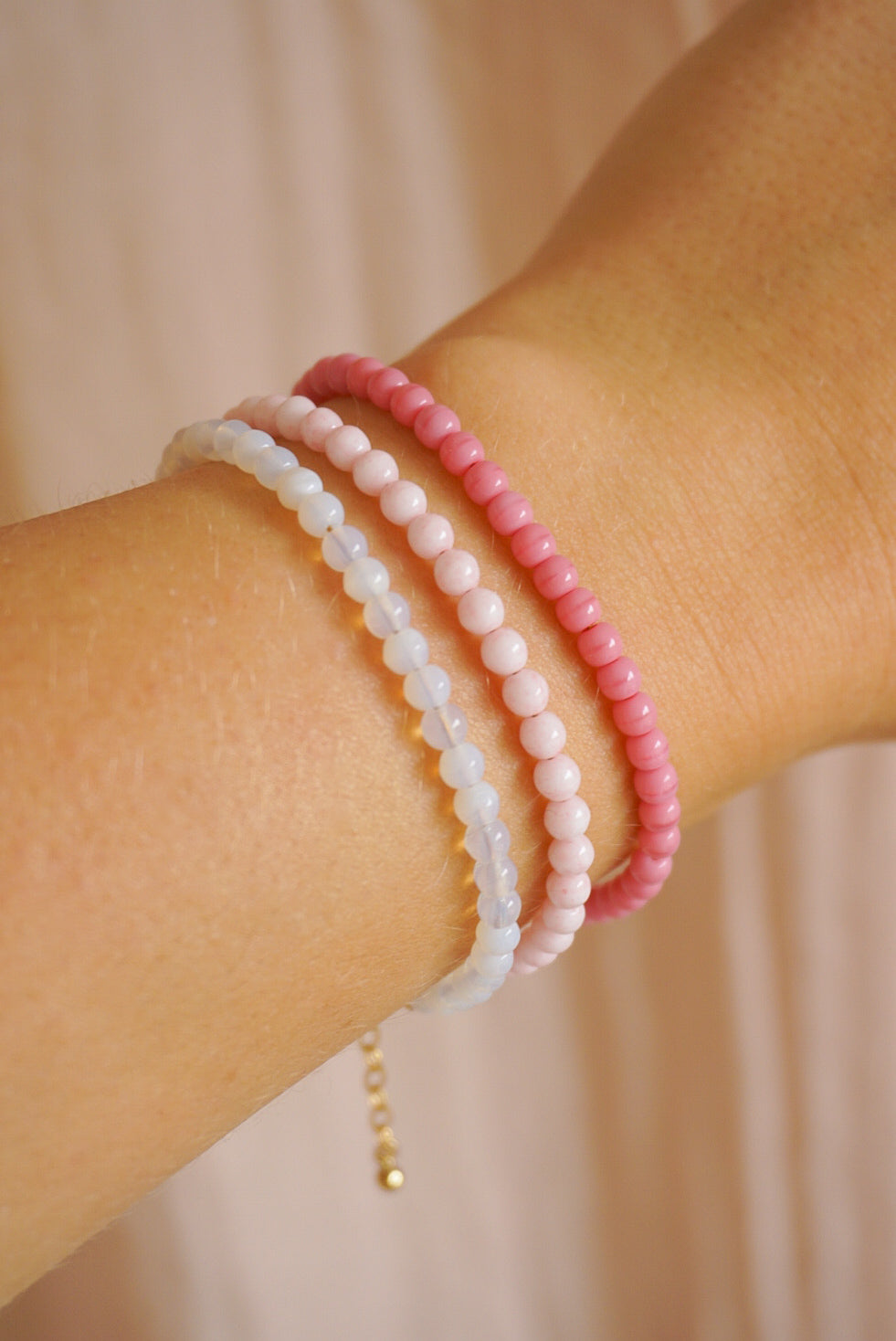 Sugar Armband - berry pink