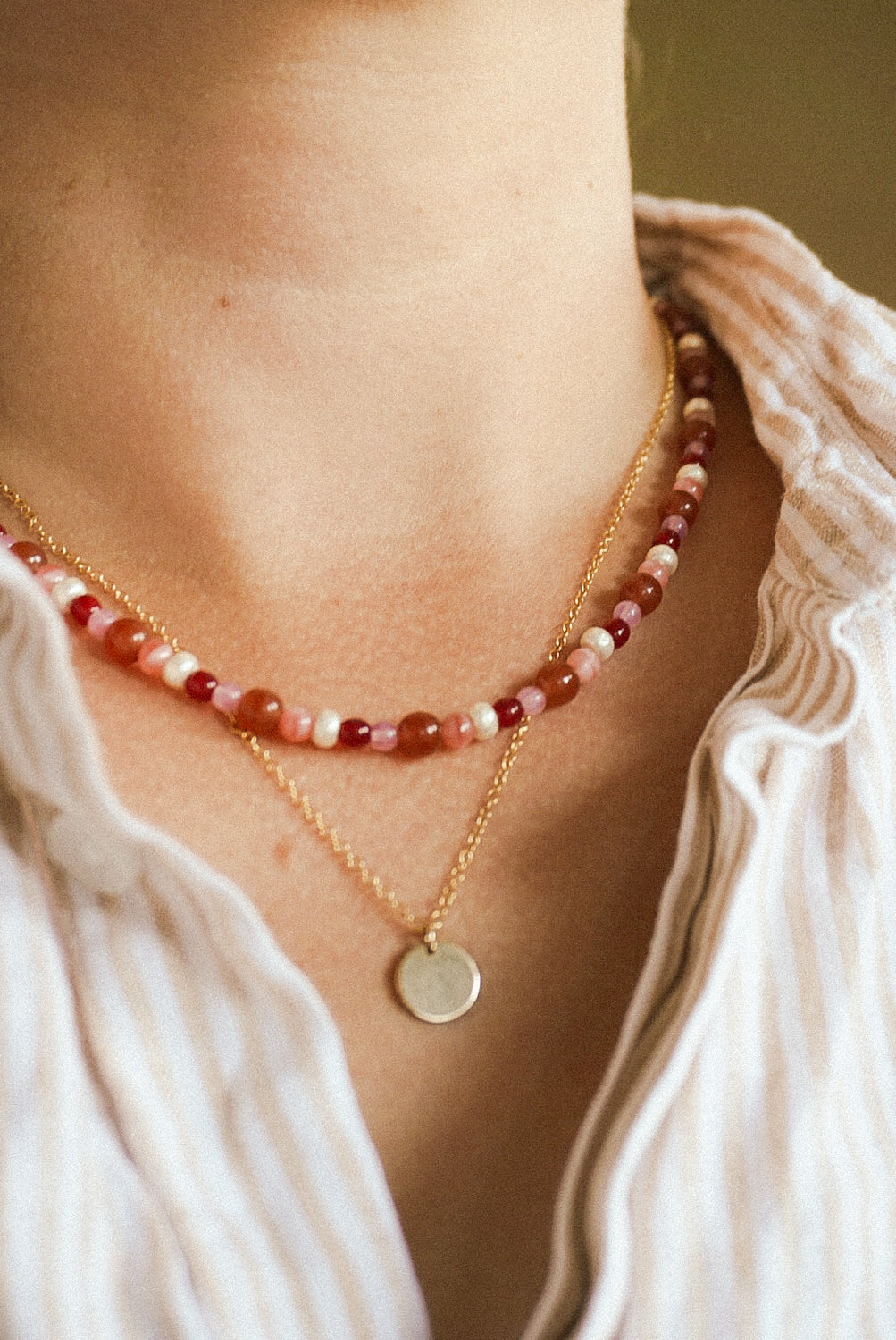 Sophia - Kette aus Glasperlen