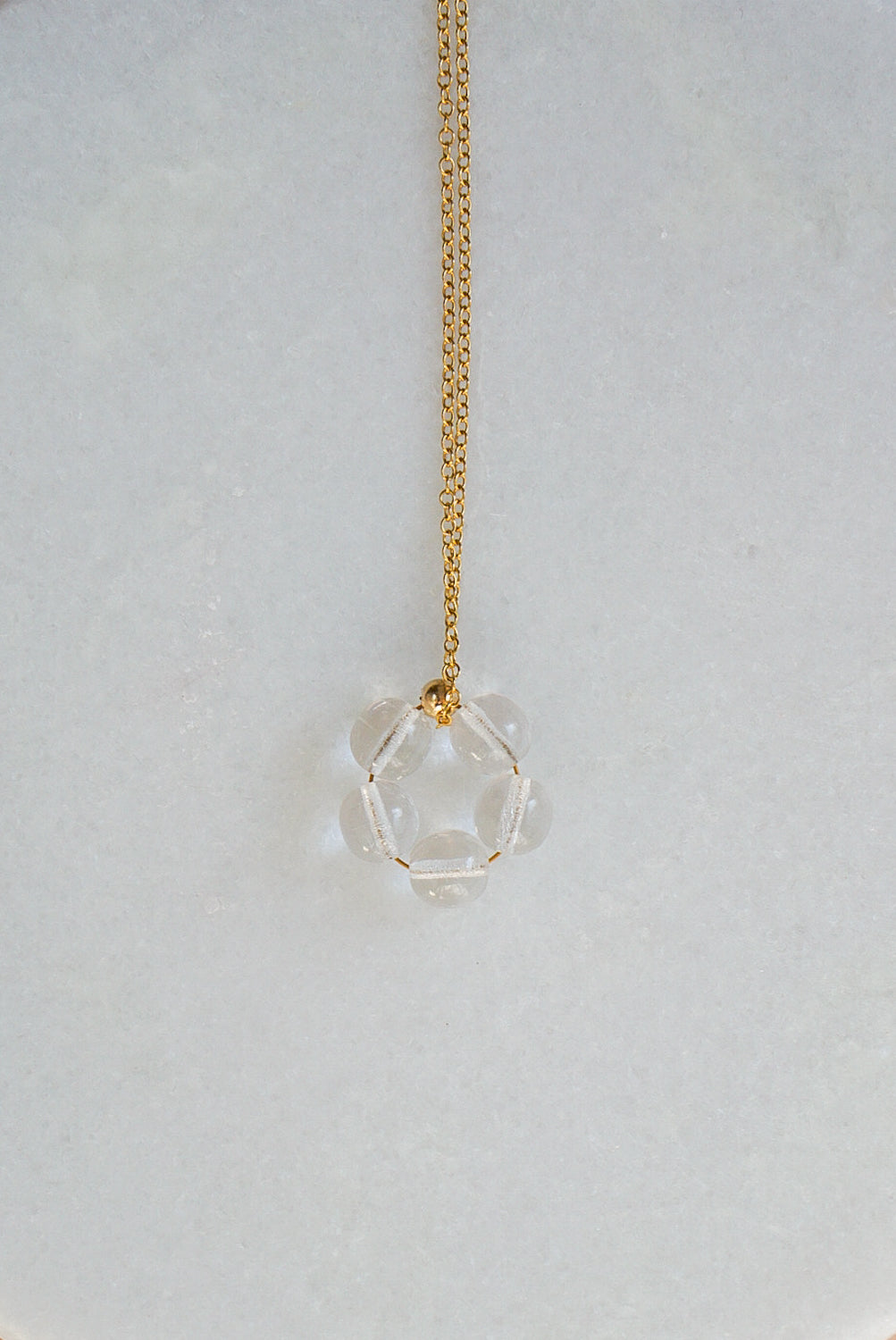 Petal - Gold Filled Kette mit Anhänger