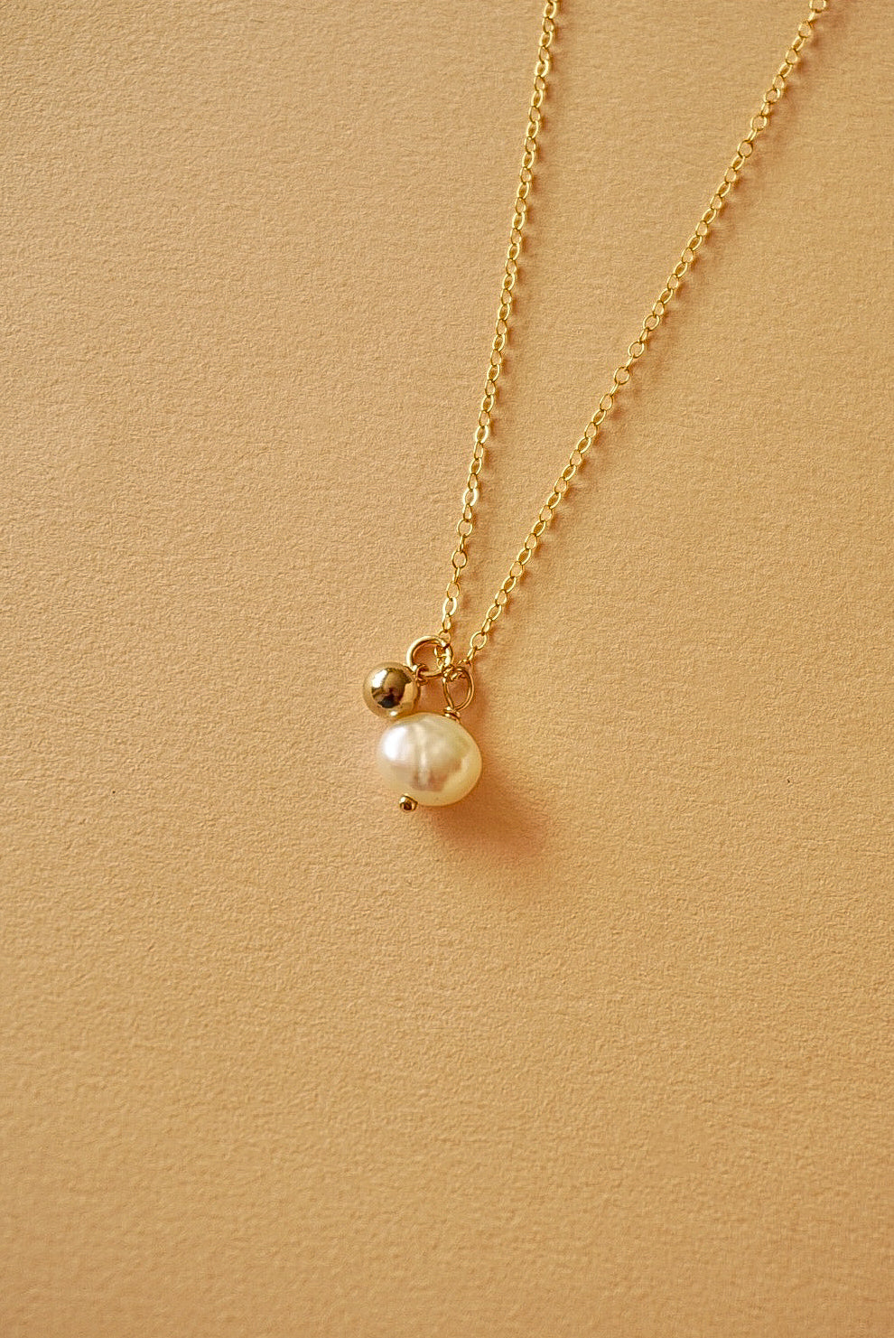 Pearl - Anhänger (Gold Filled)