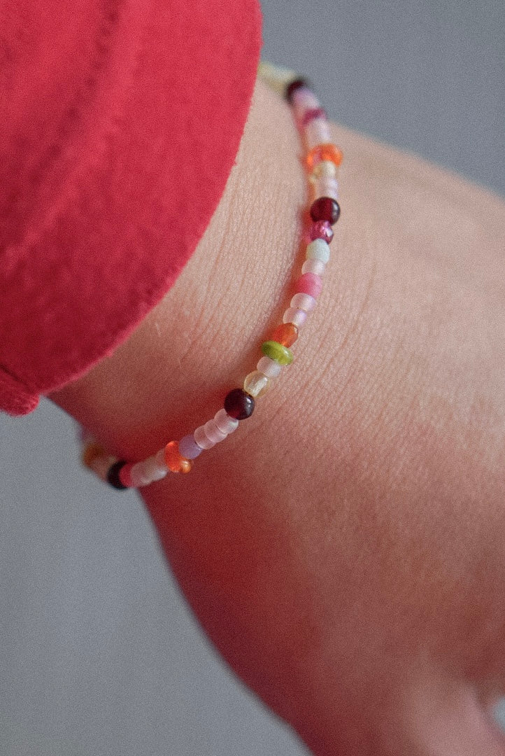 Sugar Plum - Armband aus Glasperlen