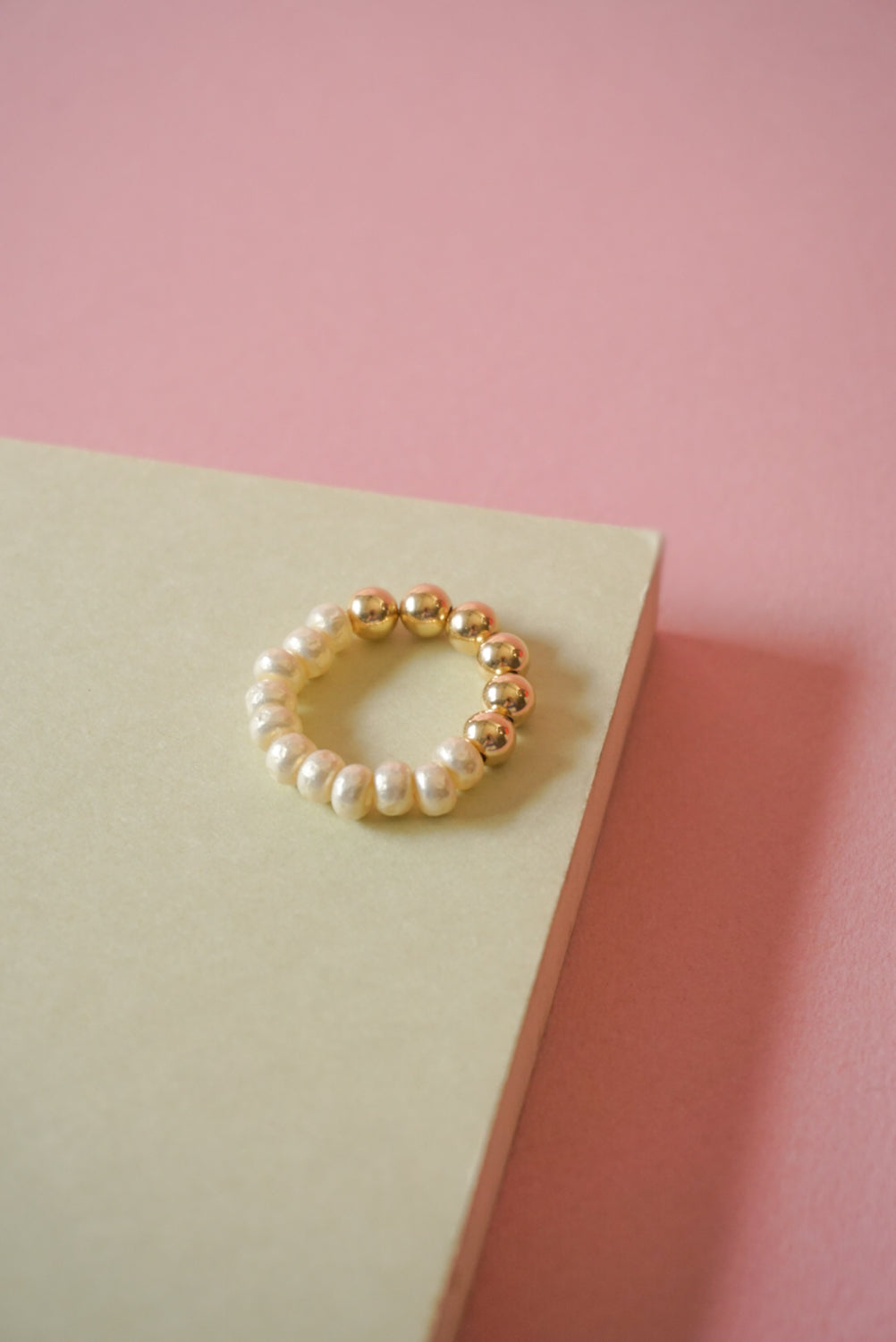 Gold & Pearls Ring