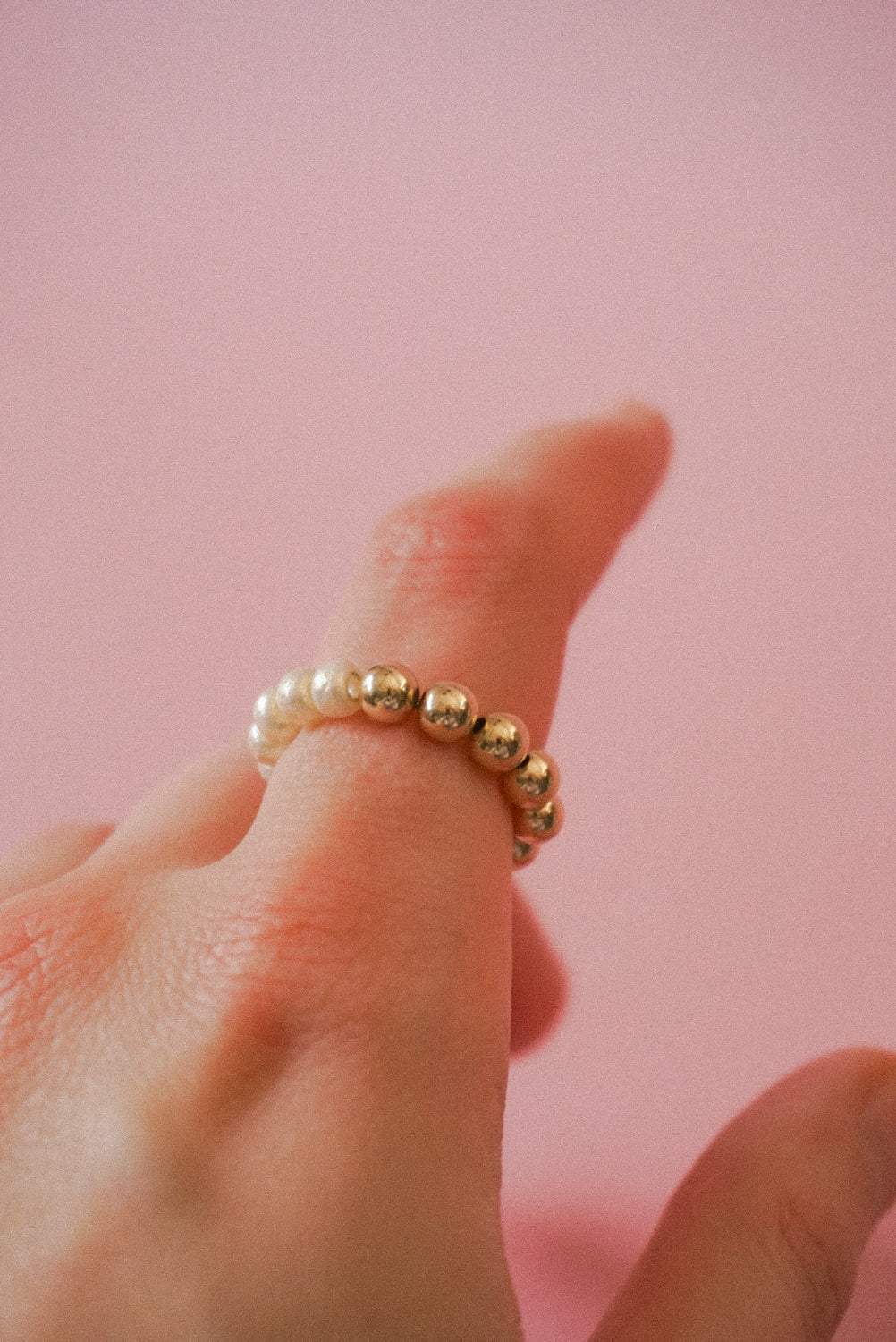 Gold & Pearls Ring
