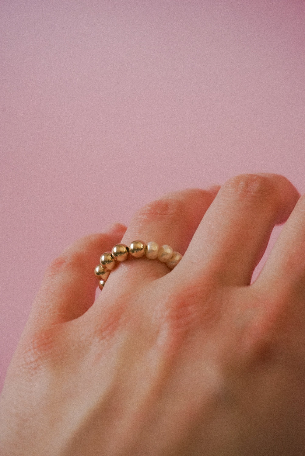 Gold & Pearls Ring