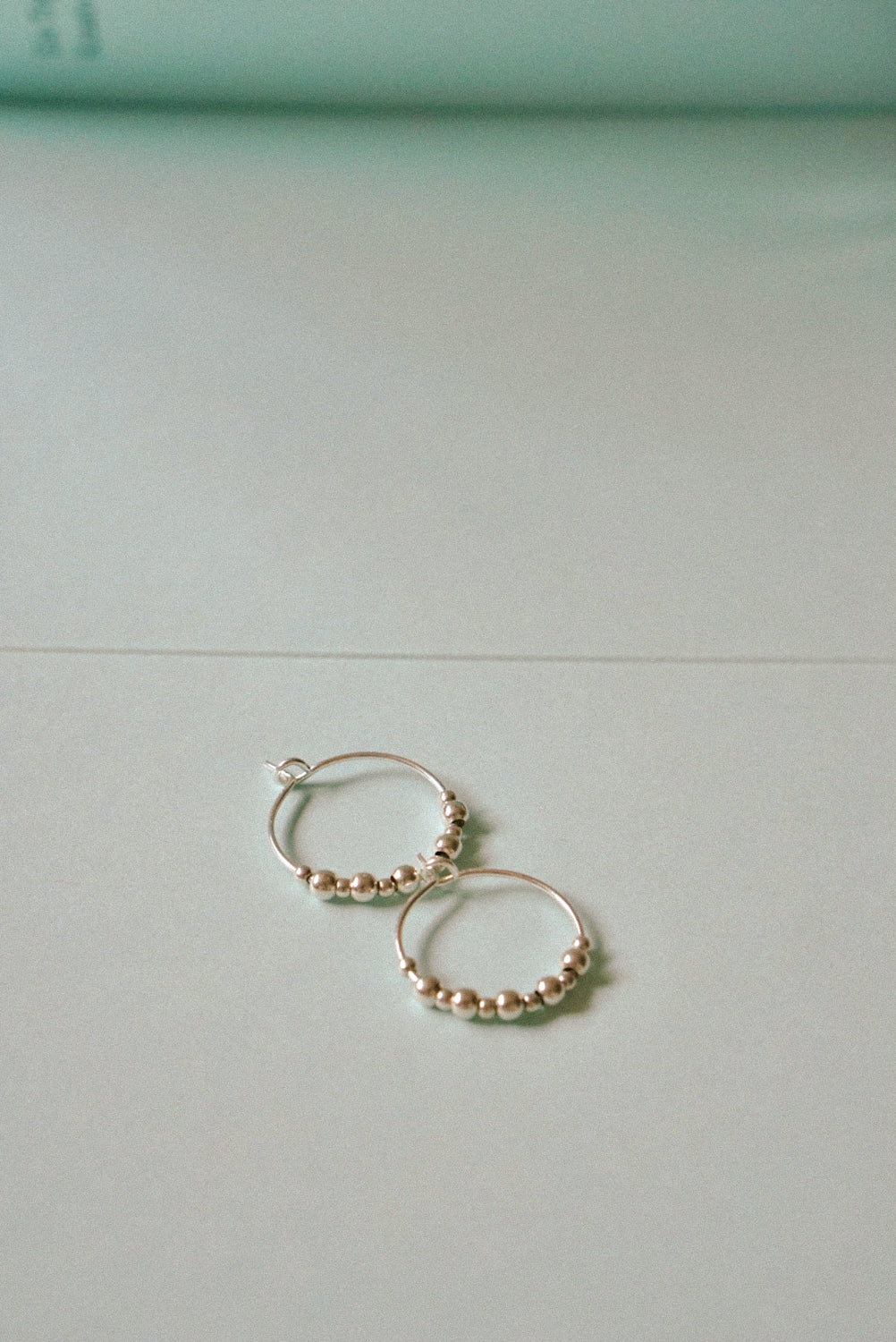 Gold BUBBLES hoops 