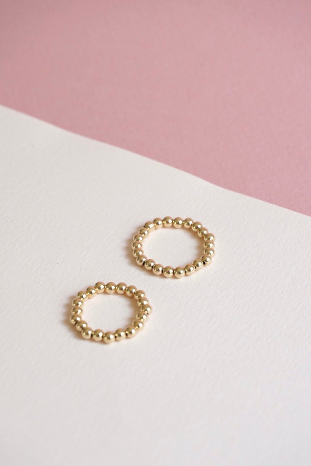 Gold BUBBLES Ring