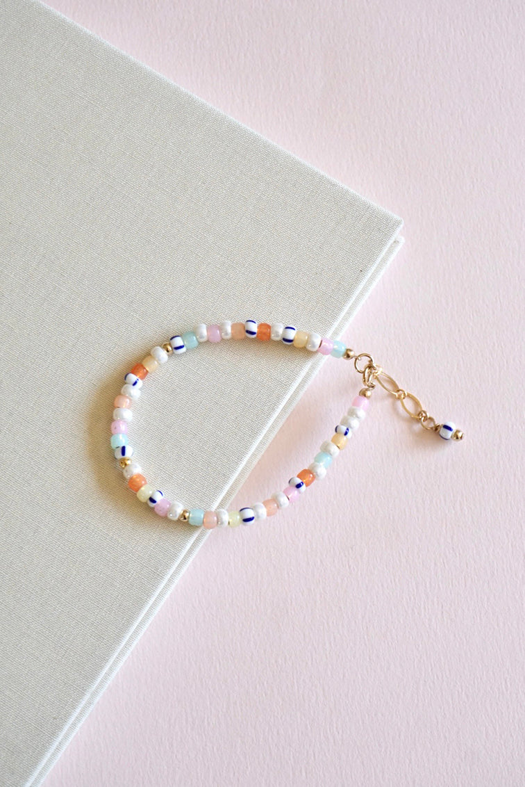 beaded bracelet LULA - Summer sailor