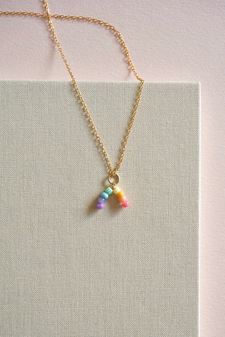 Mini CHARMS necklace - Rainbow