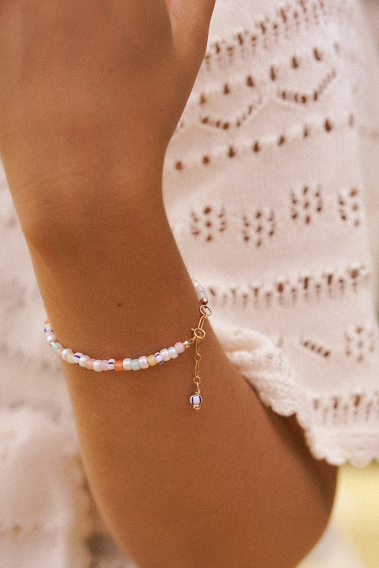 beaded bracelet LULA - Summer sailor