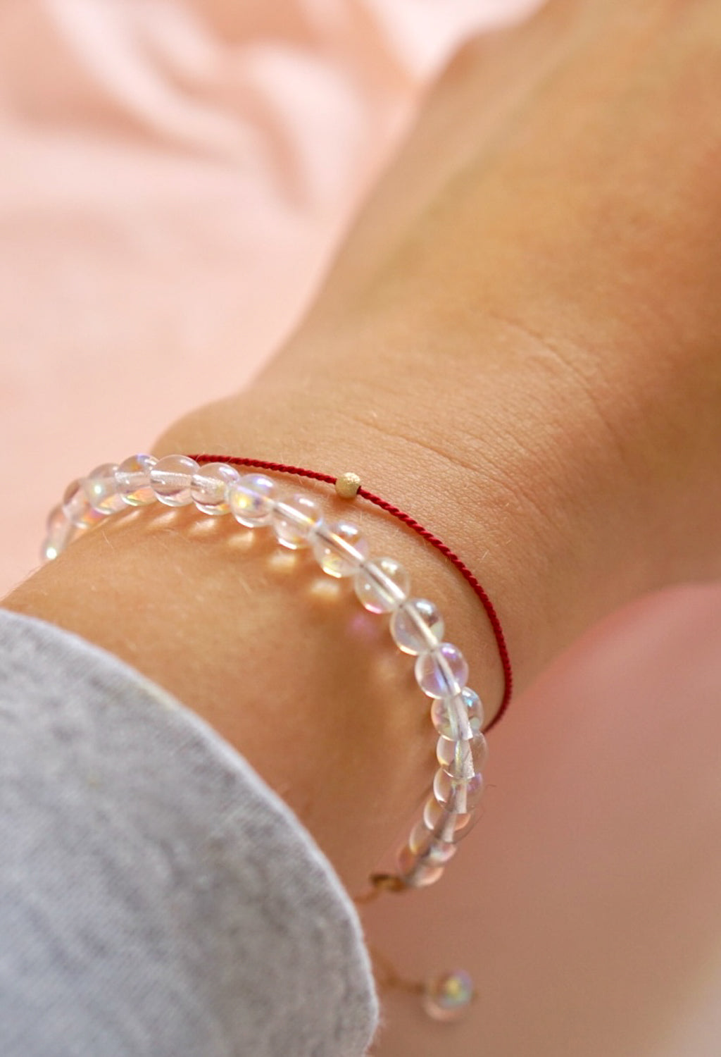 STELLAR - Stardust - delicate bracelet made of silk